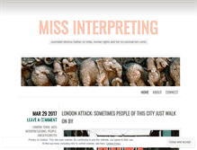 Tablet Screenshot of missinterpreting.com